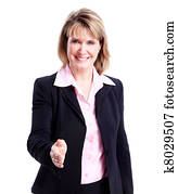 ejecutivo, empresa / negocio, woman.