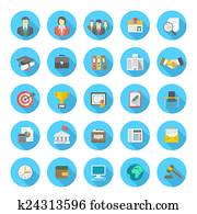 runder, flache, fortsetzen, heiligenbilder