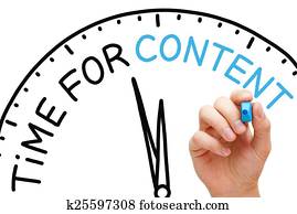 tempo, para, conteúdo