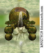 פנטזיה, לצוף איים