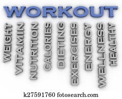 3d, דמות, אימון, עניינים, מושג, מילה, ענן, רקע