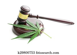 cannabis leaf and judge gavel cannabis leaf and judge gavel