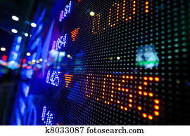 stock market price display abstract stock market price display abstract