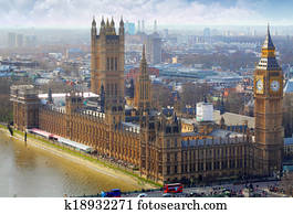 Big Ben and Houses of Parliament, London, UK