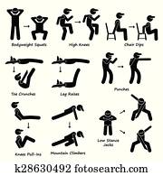 Body Workout Exercise Fitness Train Body Workout Exercise Fitness Train