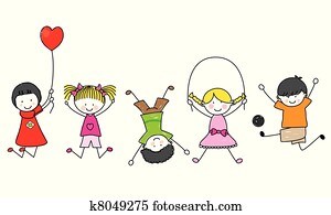 happy kids playing happy kids playing