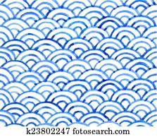 japanische, muster japanische, muster