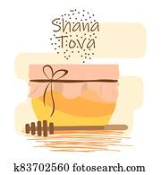 Rosh Hashanah card Rosh Hashanah card