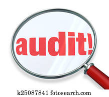 Audit Word Magnifying Glass Tax Accounting Bookkeeping Rules Law Audit Word Magnifying Glass Tax Accounting Bookkeeping Rules Law
