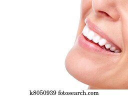 Beautiful woman smile and teeth. Beautiful woman smile and teeth.