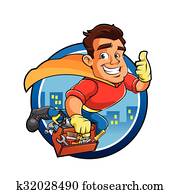 Superhero handyman Superhero handyman