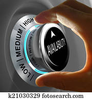 The availability is the degree to which a system is operable