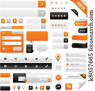 Website Graphics Set Website Graphics Set
