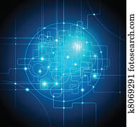 abstratos, fundo, comunicações globais, conceito