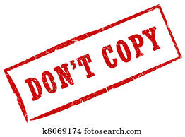 Do not copy Do not copy
