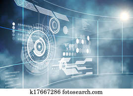 Futuristic technology interface Futuristic technology interface