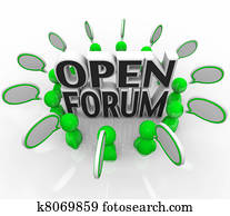 פתוח, פורום, קבוצה של אנשים, לדון, לדבר, שאלות