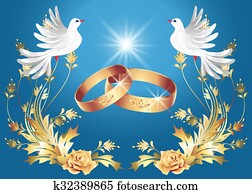 alianzas, y, dos, palomas