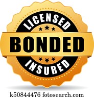 Licensed bonded insured icon Licensed bonded insured icon