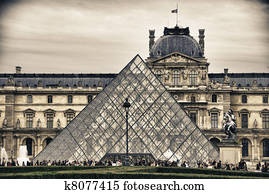 Louvre in Paris, France Louvre in Paris, France