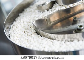 pharmacy medicine pill production background pharmacy medicine pill production background