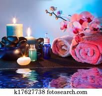 preparação, para, massagem, e, aroma