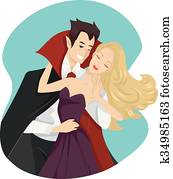 Suave Vampire Bite Girl Suave Vampire Bite Girl