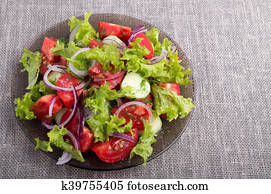 Food Styling Plate Tablecloth Vegetable Salad Decoration Dish