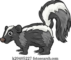 בואש, בעל חיים, ציור היתולי, דוגמה