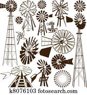 תחנת רוח, אוסף