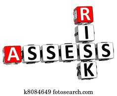 3d, avaliar, risco, crossword