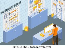 Hardware Store Clipart Vectors | Our Top 1000+ Hardware Store Graphics