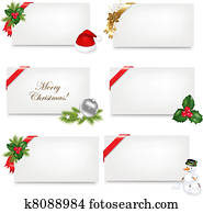 Christmas Blank Gift Tag Set Christmas Blank Gift Tag Set
