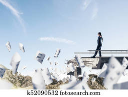 Concept of hidden risks and dangers.