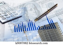 Financial and business charts and graphs Financial and business charts and graphs