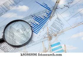 Financial and business charts and graphs Financial and business charts and graphs