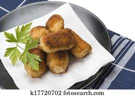 Homemade croquettes