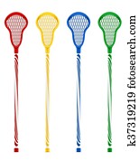 lacrosse sticks illustration lacrosse sticks illustration