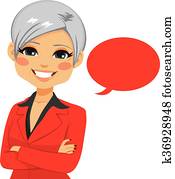 Senior Confident Businesswoman Senior Confident Businesswoman