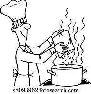 Cooking process Cooking process