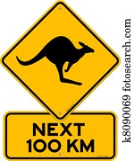 Kangaroo Sign Kangaroo Sign
