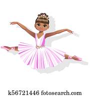 sweet little ballerina in a shiny dress and a beautiful tiara sweet little ballerina in a shiny dress and a beautiful tiara