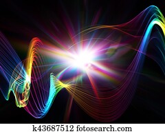 abstract colorful radiant explosion abstract colorful radiant explosion