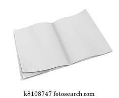 Blank book page