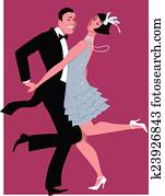 charleston, bailando