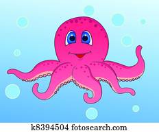 Funny octopus Funny octopus