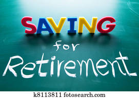 ahorro, para, retiro, concepto