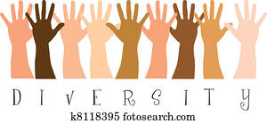 diversity hands