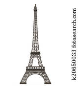 Eiffel Tower Isolated Eiffel Tower Isolated
