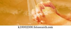 Hands praying - facebook timeline Hands praying - facebook timeline